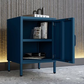 Éjjeliszekrény MIA, 424 x 595 x 400 mm, Modern: sötétkék