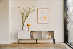 Szürkésbézs TV-állvány 160x60x42 cm Met – noo.ma