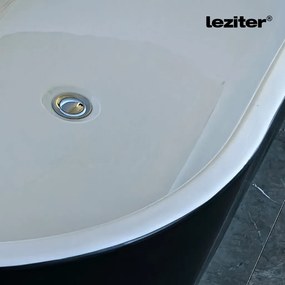 Still szabadon álló fürdőkád 170x80x58 cm fekete