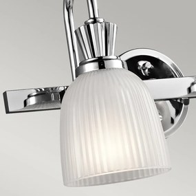 Kichler CORA KL-CORA2-BATH Fali lámpa 2x3,5W/G9 2x320LM IP44