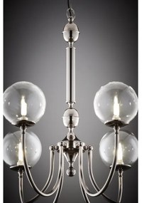 Jupiter 2022 - Csillár láncon BRILLANTE 6xG9/10W/230V fényezett króm