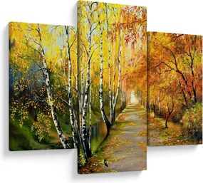Kép - Egy romantikus sugárút a víz mentén. (90x60 cm)