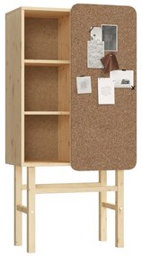Slide borovi fenyő könyvespolc, 70 x 142 cm - Karup Design