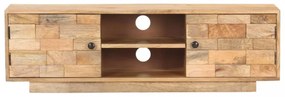 tömör mangófa TV-szekrény 116 x 30 x 35 cm