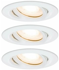 Paulmann Paulmann 92898-KÉSZLET 3x LED GU10/7W IP65 Fürdőszobai beépíthető lámpa NOVA 230V W4461