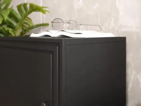 TV szekrény Bas 150 3D (fehér + fekete)  . 1106191