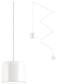 Redo 01-1821 - Csillár zsinóron DODO 1xE27/15W/230V pók fehér