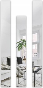 Asym szimmetrikus fali tükör szett 2x 30x170 cm, 1x 30x150 cm