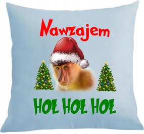 Párna párnahuzat nyomott mintás Karácsonyi viselet