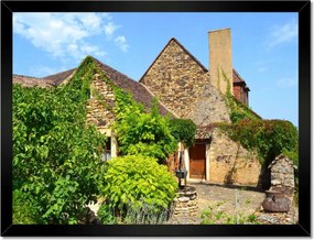 Poszterek keretben 40x30 Provence házikó