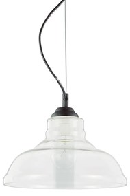IDEAL LUX BISTRO' függesztett lámpa E27 foglalattal, max. 60W, 28 cm átmérő, üveg 112336