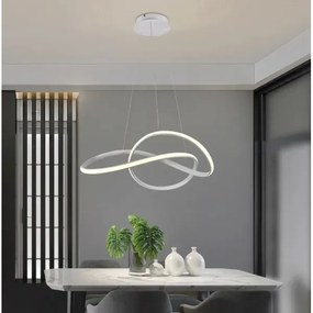 Brilagi - LED Dimmelhető csillár zsinóron COSMOWAVE LED/70W/230V 3000-6500K fehér + távirányító