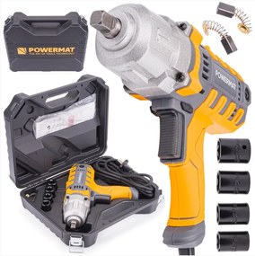 Elektromos ütvecsavarozó 1/2" 800Nm 2100 W PM-EKU-2100M