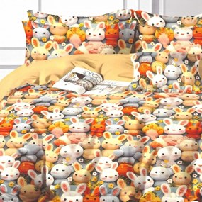 Gyerek ágyneműhuzat NINO BUNNY 100x140 cm