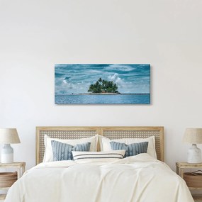 Kép - sziget a tengeren (120x50 cm)