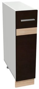 Salandra egyfiókos alsó konyhaszekrény IC 20 Dark sonoma N
