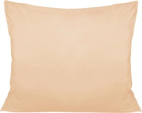 Szatén párnahuzat 50x60 bézs világos egyszínű