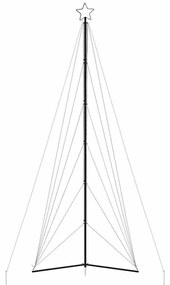kék LED karácsonyfa 861 LED 478 cm