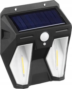 Napelemes Fali Lámpa Led Mozgás- És Szürkületérzékelő