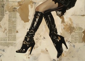 Poszter 35x25cm Városon át sétálva