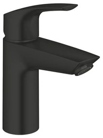 GROHE Eurosmart S mosdó csaptelep, egykaros, leeresztőszelep nélkül, matt fekete