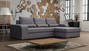 Sarokkanapé Violeta (sötétszürke) (J). Akció -17%. 1031340