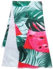 Monstera strandtörülköző, 75 x 150 cm