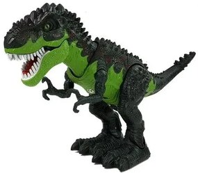Népszerű 33 Cm T-Rex Tűzokádó Tojás Lerakó Dinoszaurusz játék - Spray Tűz Vízpárából Tyrannosaurus 3330A Zöld szn