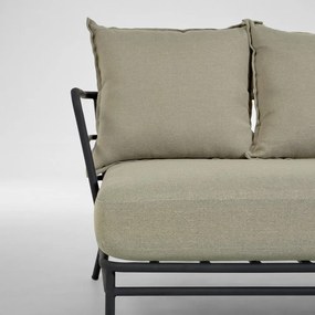 Mareluz bézs fémszerkezetű kerti kanapé - Kave Home