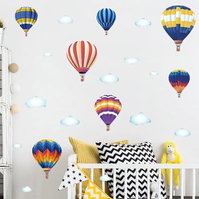 Falmatrica "Hőlégballonok" 82x170 cm