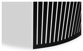 Kávésasztal FIKOLI 40x75 cm fekete/arany tölgy