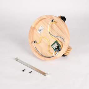 Brilagi - HYGGE spotlámpa 3xE14/15W/230V kaucsukfa/füstszínű