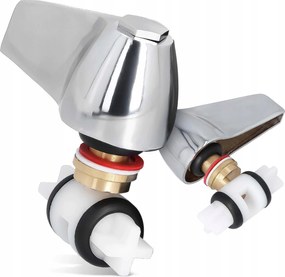 Kádcsaptelep csaptelep karral, sárgaréz, króm