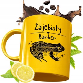 Arany Prémium Bögre Barber Ajándék Nyomtatott Fotóval