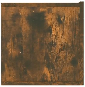 2 db füstös tölgy színű szerelt fa TV-szekrény 80 x 30 x 30 cm