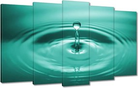Vászonkép 100x60 Csepp a vízbe