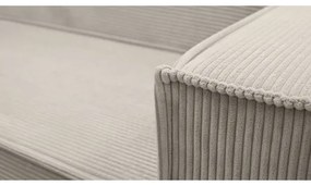 Univerzális, U-alakú, kihúzható sarokgarnitúra LONDON, bézs