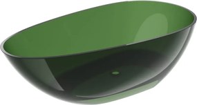 Mexen Glass Forest szabadon álló átlátszó kád 170 x 85 cm, króm dugó - 58061708502