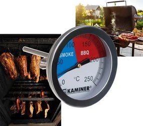 PK006 Grill- és Füstölőhőmérő