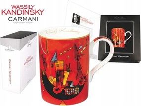 Kandinszkij porcelán bögre 370 ml Szép csomagolás