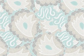 Divatos 3D Fali Tapéta Absztrakt Minták 104x70 Ragasztóval