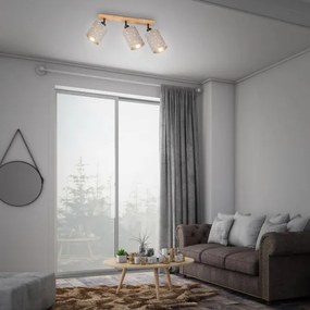 Briloner 2078-031 - Spotlámpa SPOTLIGHT 3xE27/25W/230V bézs