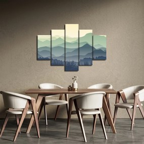 Kép - Forest Mountain (150x105 cm)