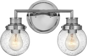 Quintiesse POPPY QN-POPPY2-PC-BATH Fali lámpa 2x60W/E27 IP44