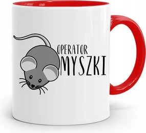 Piros Bögre Informatika Programozó Operátor nyomtatott fényképpel