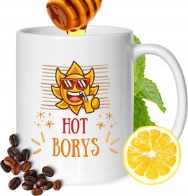 Borisz Bögre Férj Barátjának Nyomtatott Ajándék Fehér 330ml