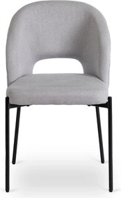Szék szürke/fekete színben. BROS
