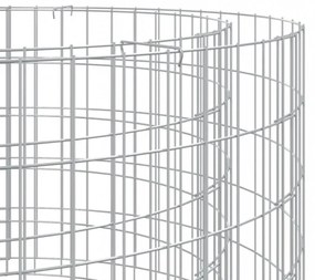 horganyzott vas gabion tűzrakó Ø 50 cm