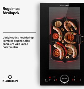 Klarstein Delicatessa Slim, indukciós főzőlap, 3500 W, időzítő, fekete