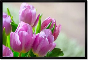 Poszter keretben 60x40 Tulipánok Virágok
